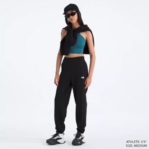 The North Face Black Tekware Grid Flashdry Performance Pants Women's Size L EUC